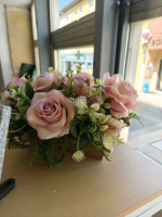 Jardinière Alu rose rose
